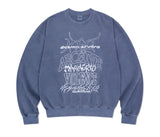 MULTI-LOGO PIGMENT SWEATSHIRT