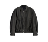 Overfit washed heritage jacket