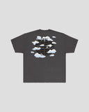 no.007 CLOUD CIRCLE LOGO T SHIRT