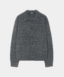 STANDARD COLLAR KNIT CARDIGAN