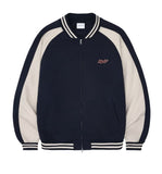 Sweat Color Matching Varsity Jacket