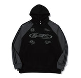 Digging Block Raglan Hoodie