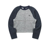 DESTROYED KNIT CROP SLEEVE