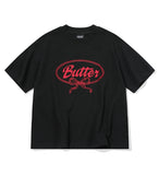 Butter Ribbon Crop Short Sleeve Tee