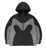 WAVE M LOGO HOODED WINDBREAKER