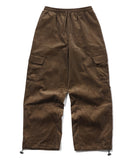 Corduroy Wide Over Cargo Pants
