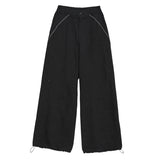 Asymmetrical Wide Pants