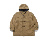 WOOL BLEND OVERSIZE DUFFLE COAT