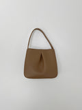 Pintuck Square Handbag