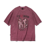 Tiamo Lovely Pigment Short Sleeve Tee
