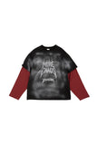 Caron Dirty Layered Long Sleeve T-Shirt