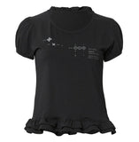 Muta Frill Puff T-Shirt