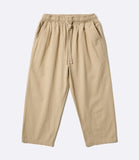 Core wide washed linen pants