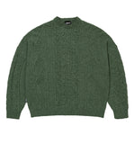 Velvet Cable Stitch Sweater