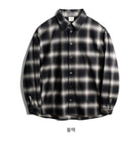 Obscure ombre check shirt