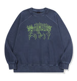 Flea Waltz Raglan Pigment Sweatshirt