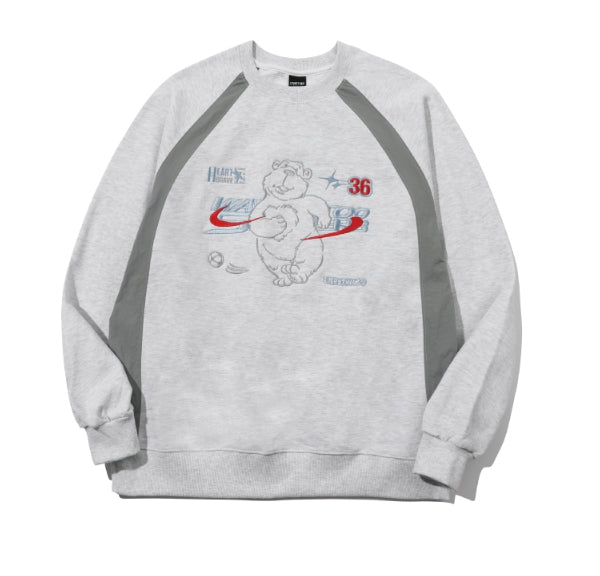 ★【CPGN STUDIO】★SHOOTING BEAR SWEATSHIRT.S★スウェット★ CPGN STUDIO (コンパーニョ) - シューティングベアラグラン