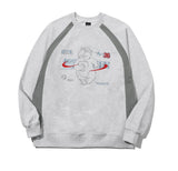 Shooting Bear Raglan Sweatshirt