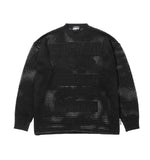Total Logo Drop Needle Sweater