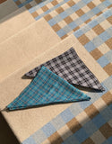 Hirako Check Scarf
