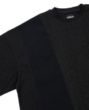 Knit Mixed Wide Top