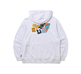 OUT FONT LOGO HOODIE