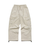 Corduroy Wide Over Cargo Pants