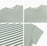 STRIPE CAP SLEEVE KNIT