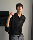 Cable long sleeve knit