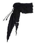 Beads Strap Frill Scarf