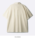 Crochet Short Sleeve Knit Shirt