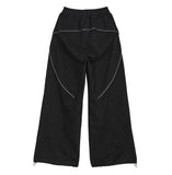 Asymmetrical Wide Pants