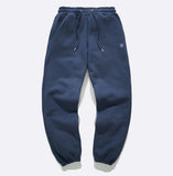 Log fleece jogger pants