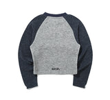 DESTROYED KNIT CROP SLEEVE