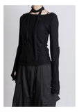 SCARF REVERSE TOP