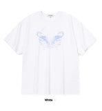 AubeA X-ray Butterfly Pigment T-shirt