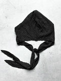Glitter Lace Hood Coif