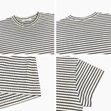 STRIPE CAP SLEEVE KNIT