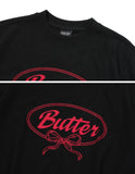 Butter Ribbon Crop Short Sleeve Tee