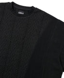 Knit Mixed Wide Top