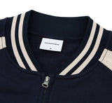 Sweat Color Matching Varsity Jacket