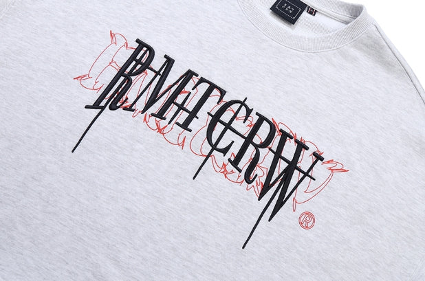 [ROMANTIC CROWN]★VOLUME LOGO CREWNECK ROMANTIC CROWN (ロマンティック クラウン) - ボリュームロゴ