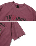 Tiamo Lovely Pigment Short Sleeve Tee