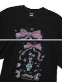 DTP Ribbon Flower Short Sleeve Tee