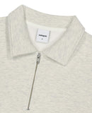 SCRIPT LOGO HALF ZIP SWEATSHIRT