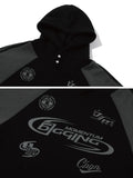 Digging Block Raglan Hoodie