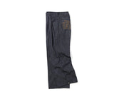 DENIM PINTUCK SLACKS