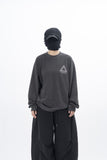 Triangle Pigment Long Sleeve T-Shirt