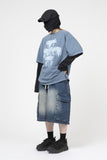 Aps Pigment Dying Short Sleeve T-Shirt