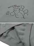 Fun Time BEAR Embroidery Hoodie